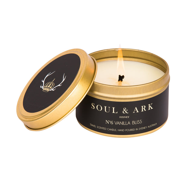 Soul & Ark Travel Tin Candle